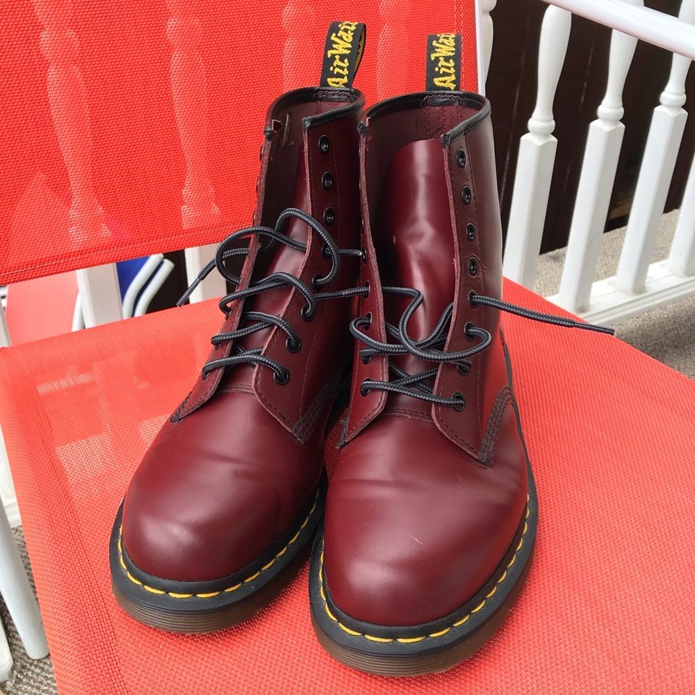 COPY - Doc Marten Crimson Boot PRICE DROP